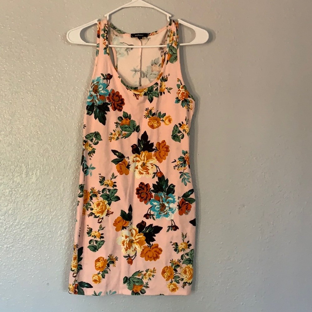 Floral mini dress